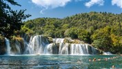 Kemp Jezera Village (mobilní domy Classic SUNSEEKER), Murter, Chorvatsko - NP Krka