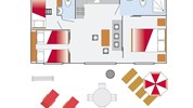 Kemp Solaris, Šibenik, Chorvatsko - Kemp Solaris (mobilní dům M63C), Šibenik, Chorvatsko