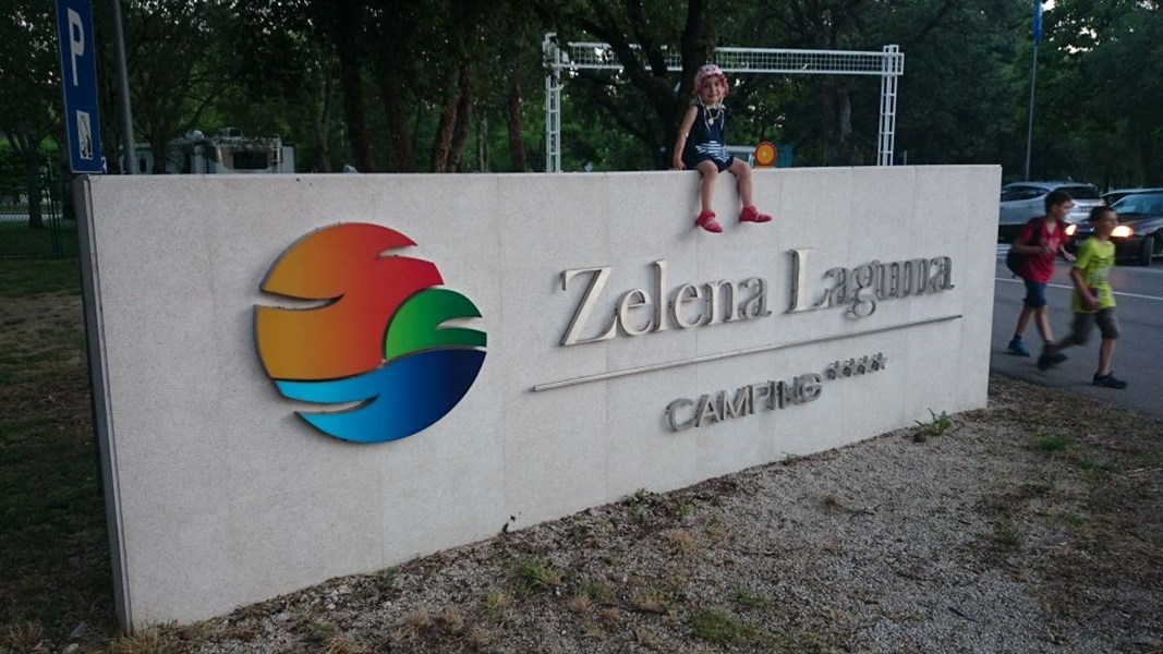Camp Zelena Laguna (caravans), Poreč, Croatia - Označení kempu Zelena Laguna