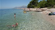 Kamp Basko Polje (mobilne kučice), Baška Voda, Hrvatska - Pláž