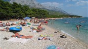 Kamp Baško Polje (mobilne kućice i prikolice), Baška Voda, Hrvatska - Pláž