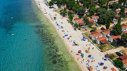 Kemp Straško (mobilní domy), Novalja, Chorvatsko - Pláž